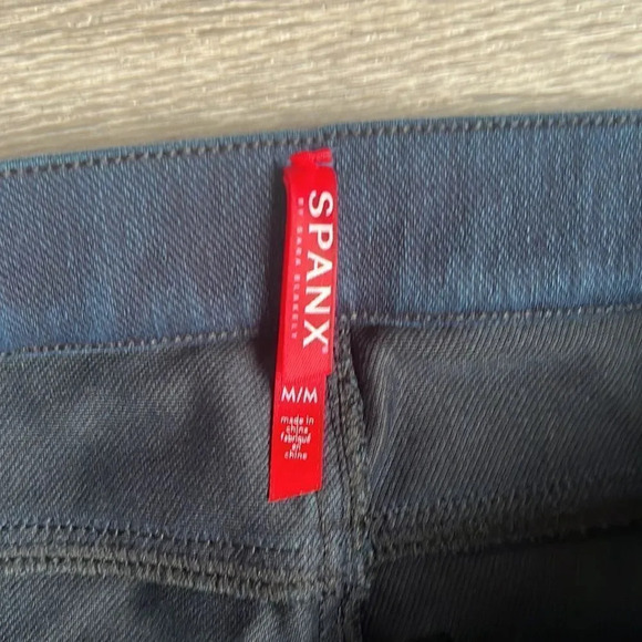 Spanx Women's Blue Jean-ish Ankle Leggings Size Small - Picture 6 of 11